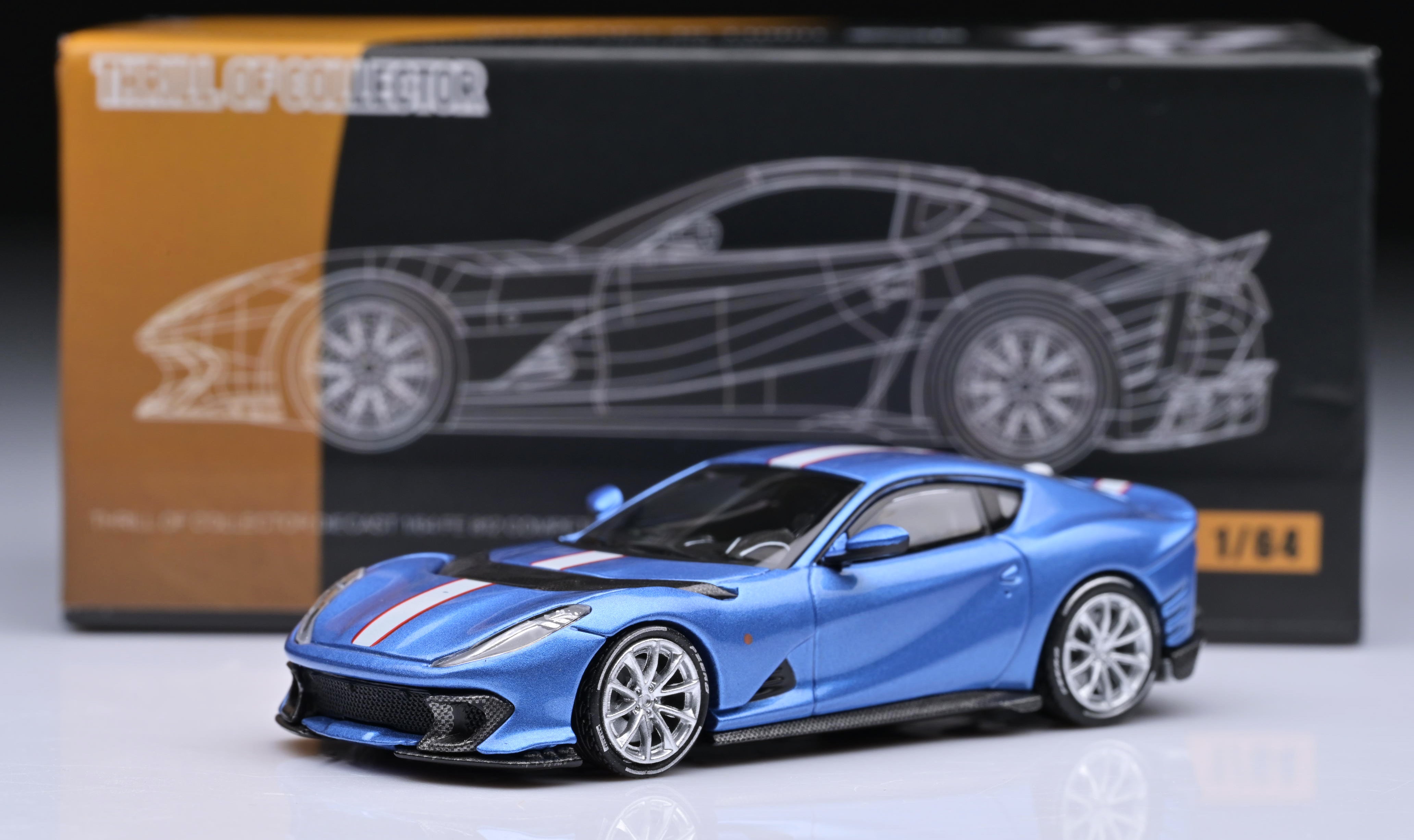 1:64 Fuelme Ferrari 812 Competizione BLU GENZIANA – Venom Model