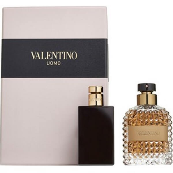 香水(男性用) Valentino Uomo EDT100ml Aftershave Balm 香水(男性用