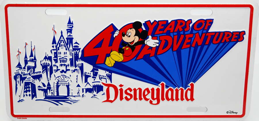 Disneyland Railroad 40周年記念プレート シリアルナンバー 2026年最新