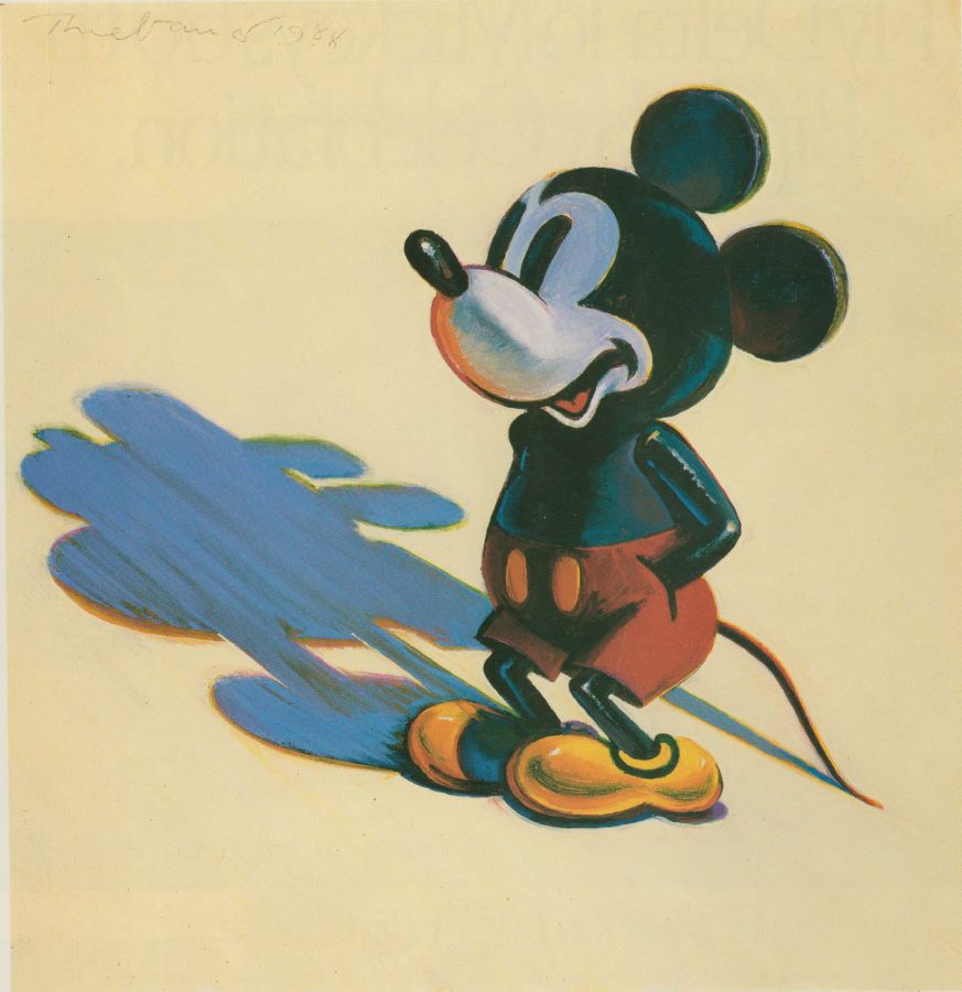 Mickey is Sixty! Commemorative Magazine with Sericel (1988) - ID
