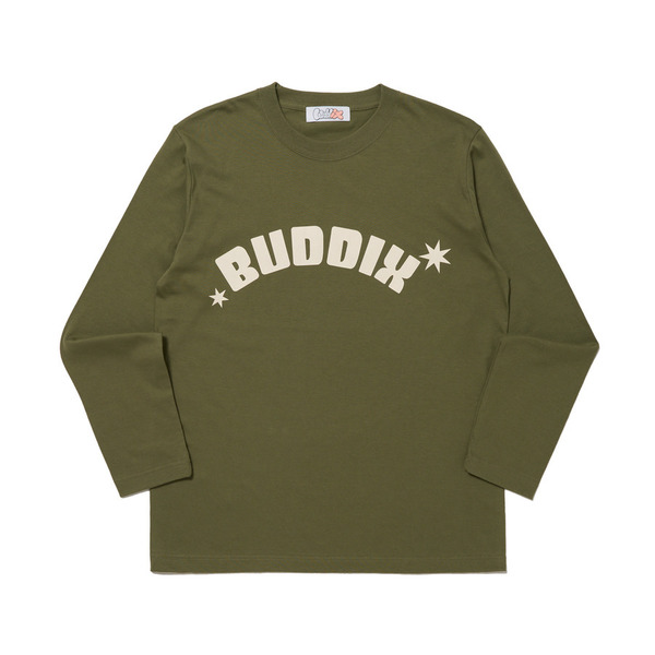 ミュージシャン buddix Arch Logo Butterfly EMB LS Tee Arch Logo