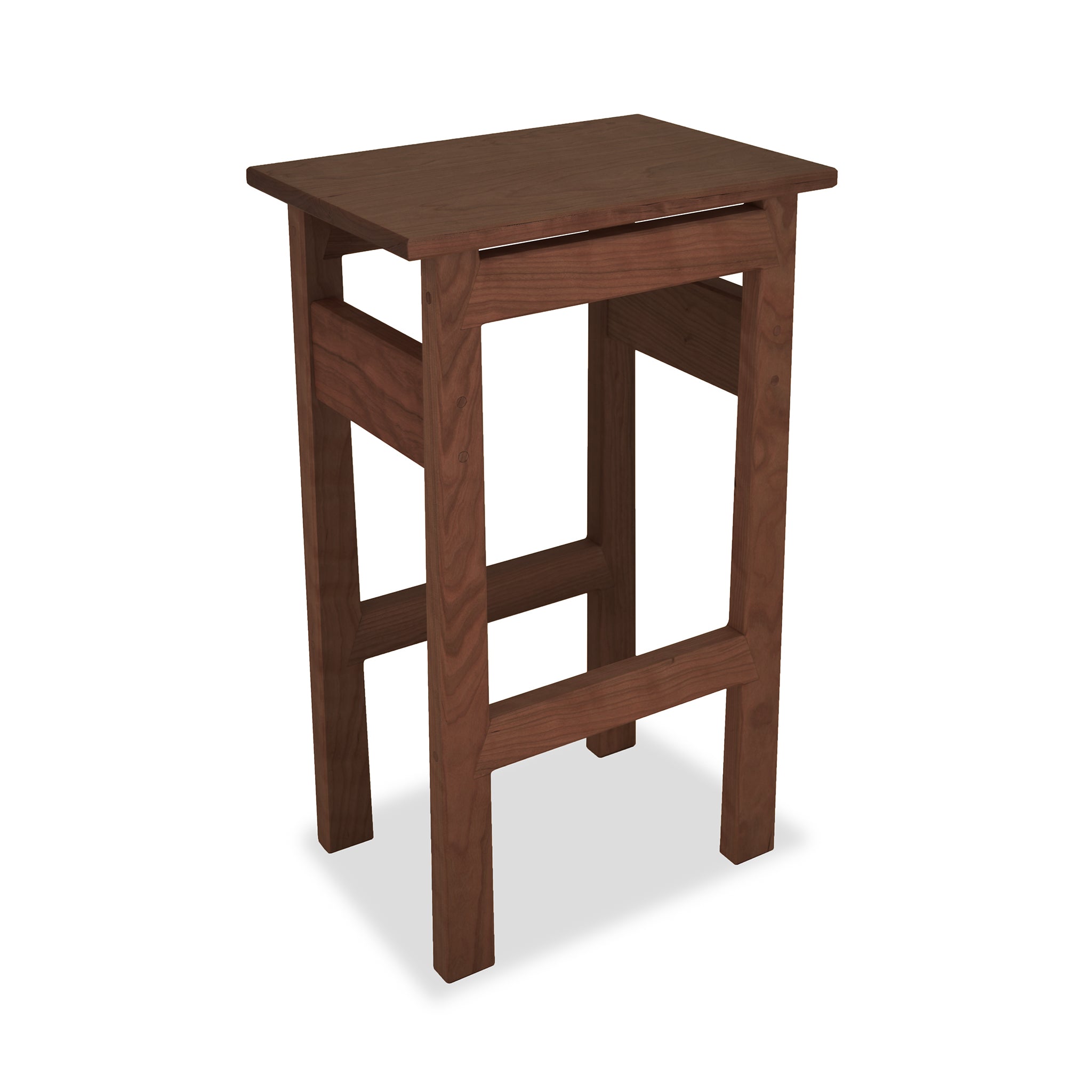 Contemporary Asian Stool by Maple Corner Woodworks | Vermont Woods