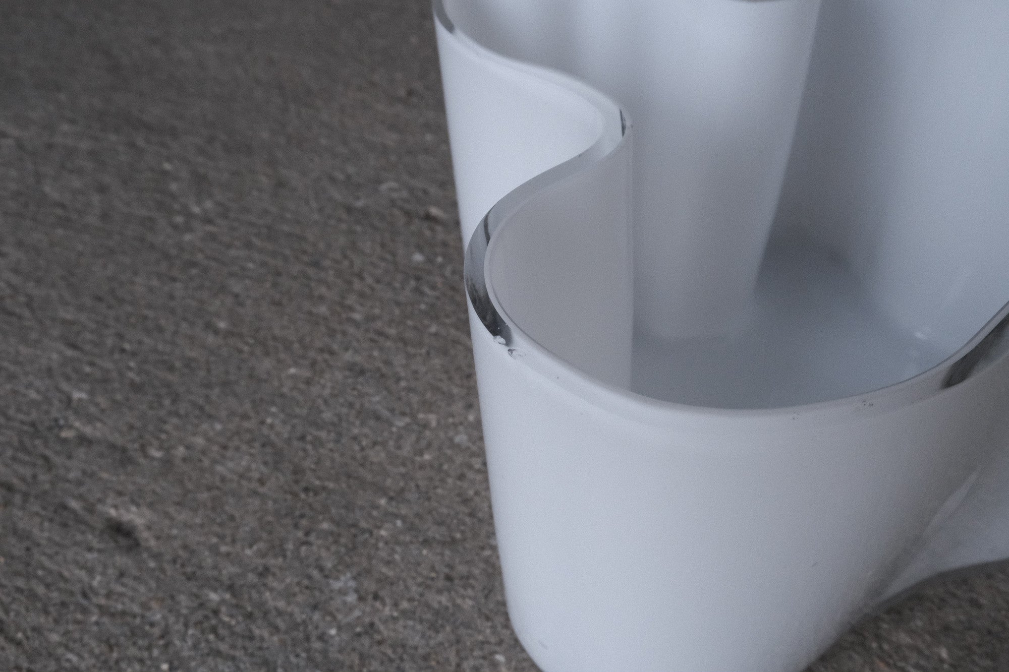 アルヴァ・アアルト ベース 267mm｜ホワイト｜木枠成形モデル