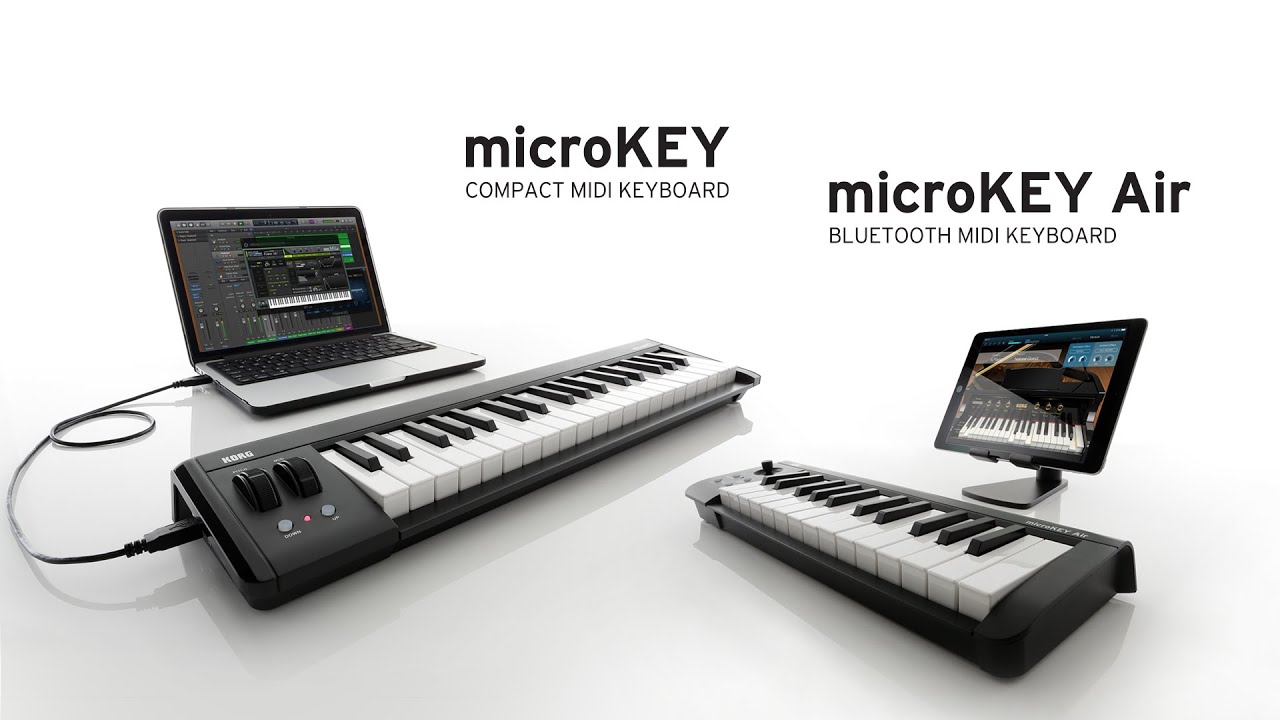 Korg microKEY Air 49-Key Bluetooth And USB/MIDI Controller