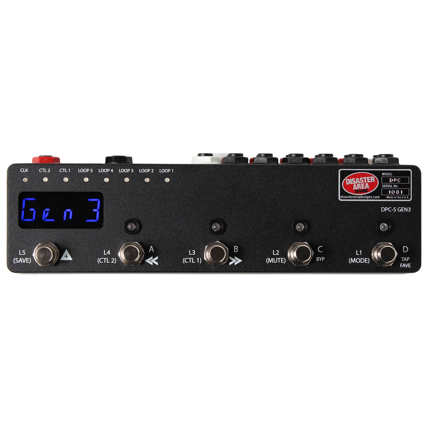 Disaster Area Designs DPC-5 Gen3 - Black - Vintage King