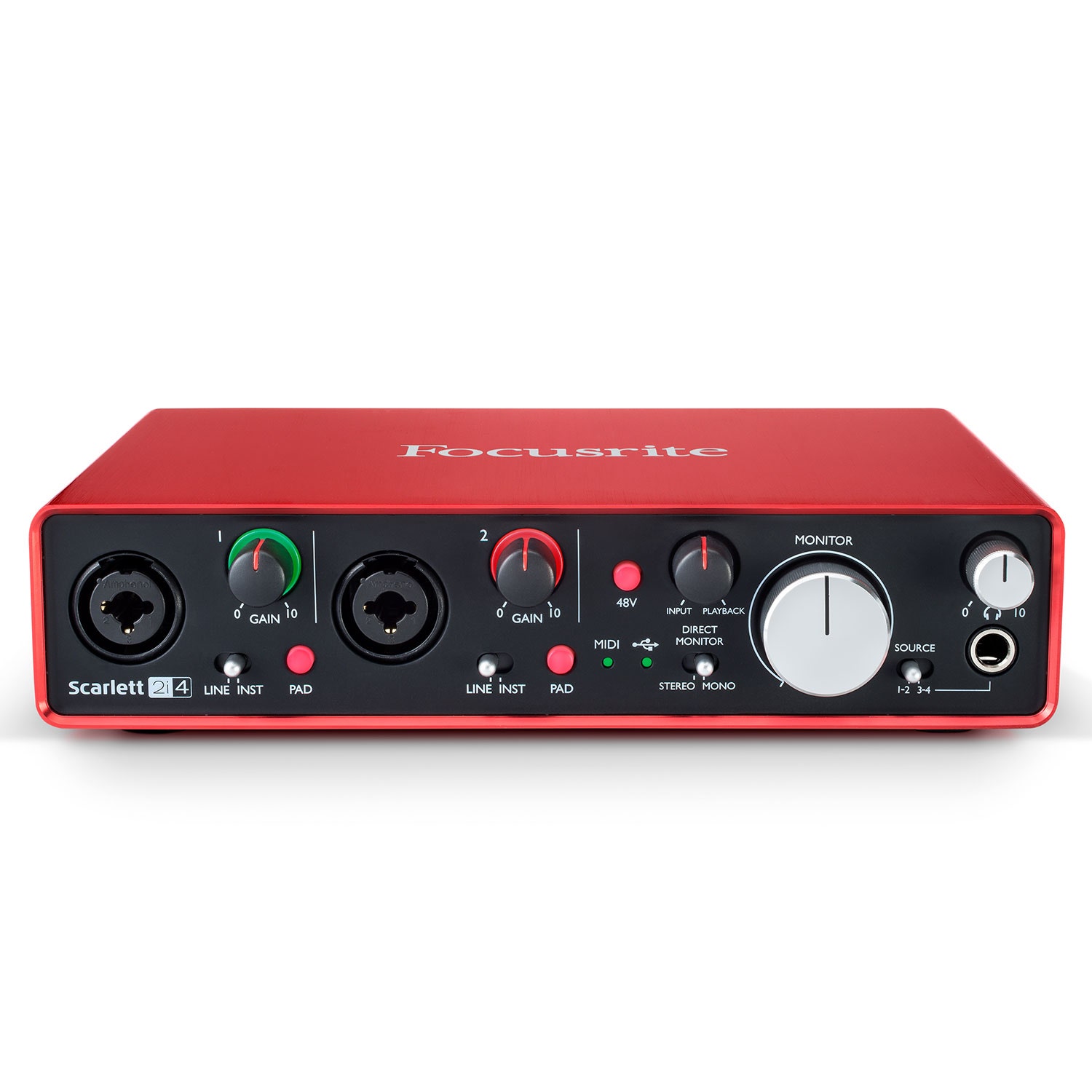Focusrite Scarlett 2i4 - 2nd Gen - Vintage King