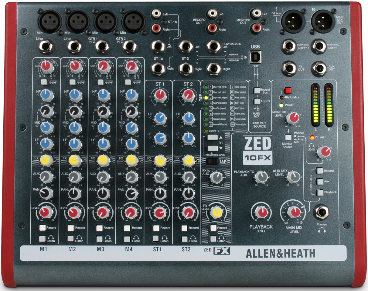 Allen & Heath ZED-10FX - Vintage King
