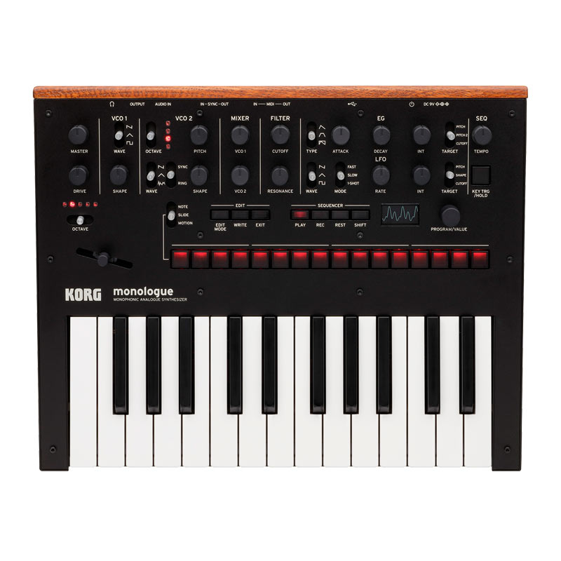 Korg Monologue Analog Synthesizer - Black - Vintage King