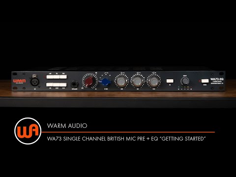 Warm Audio WA73-EQ Single Channel Microphone Preamp/EQ - Vintage King