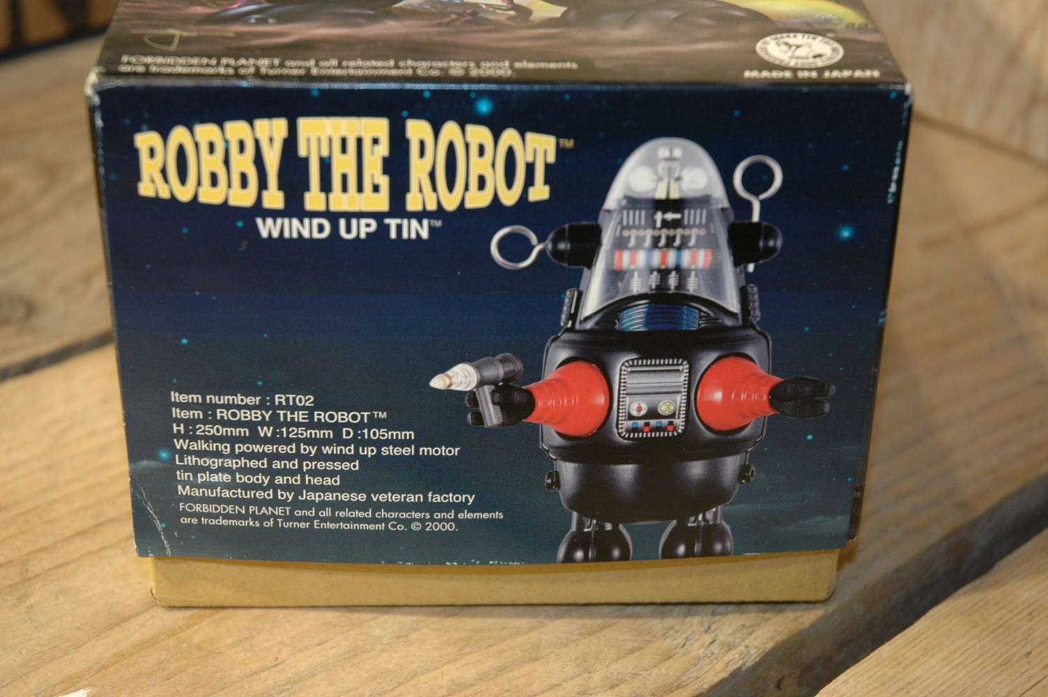 Osaka Tin Toy Institute - Robby The Robot Black variation