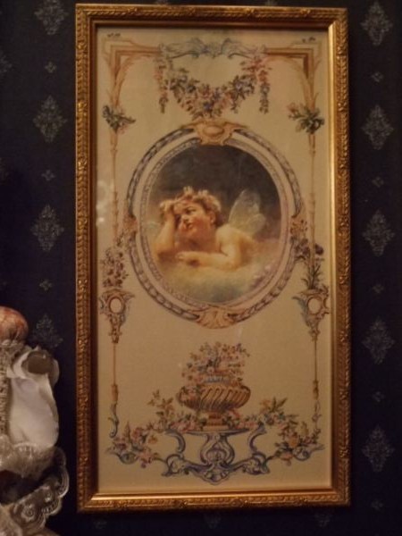 イタリア製金額縁 天使のアートフレーム淑女雑貨Toe Cocotte