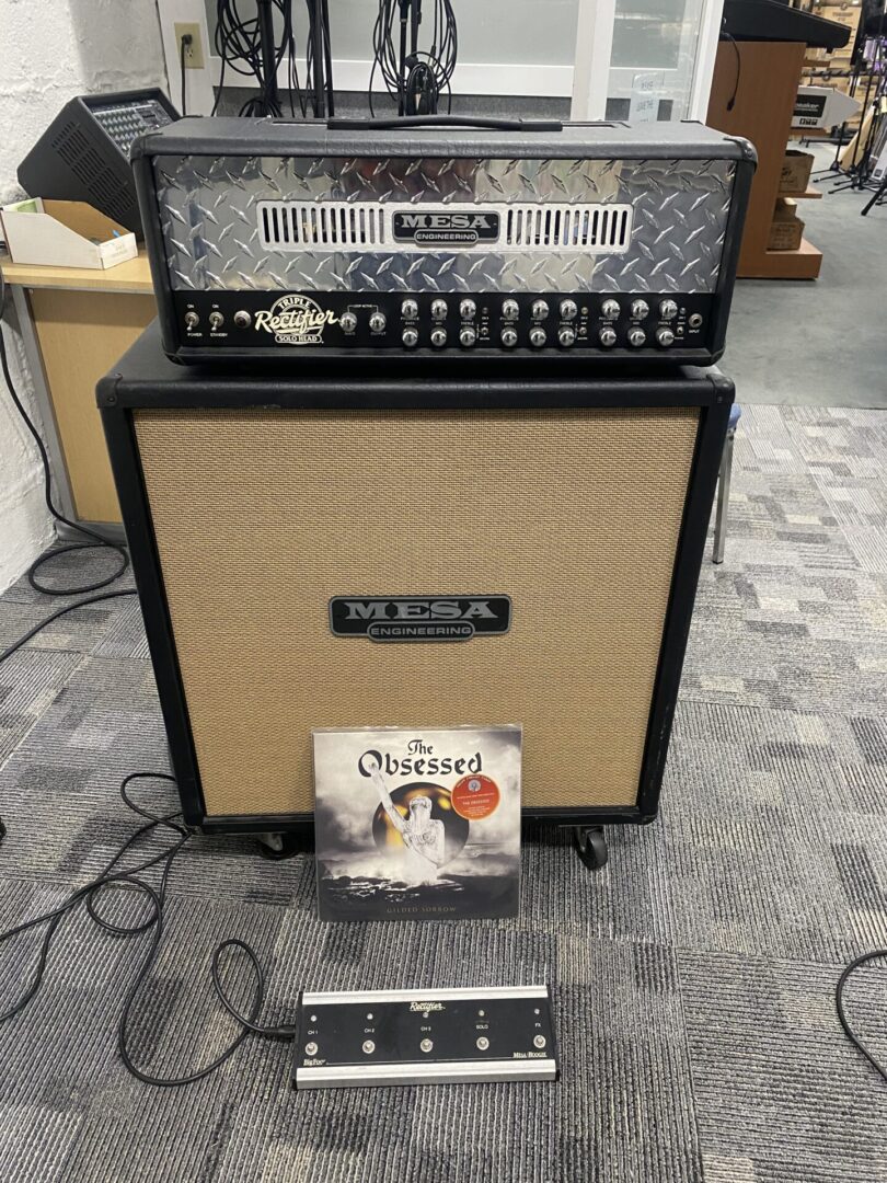 Mesa Boogie Triple Rectifier 150-watt Tube Head and 4x12 4FB