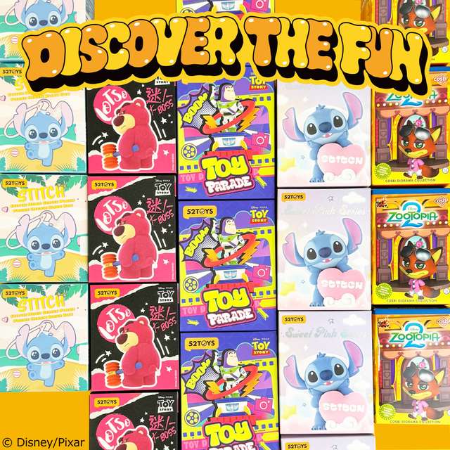 52TOYS ブラインドボックス Disney(ディズニー) スティッチ スウィート