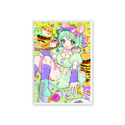 あおぎり高校 公式美術部 アクリル複製原画 ぷわぷわぽぷら – viviON BLUE