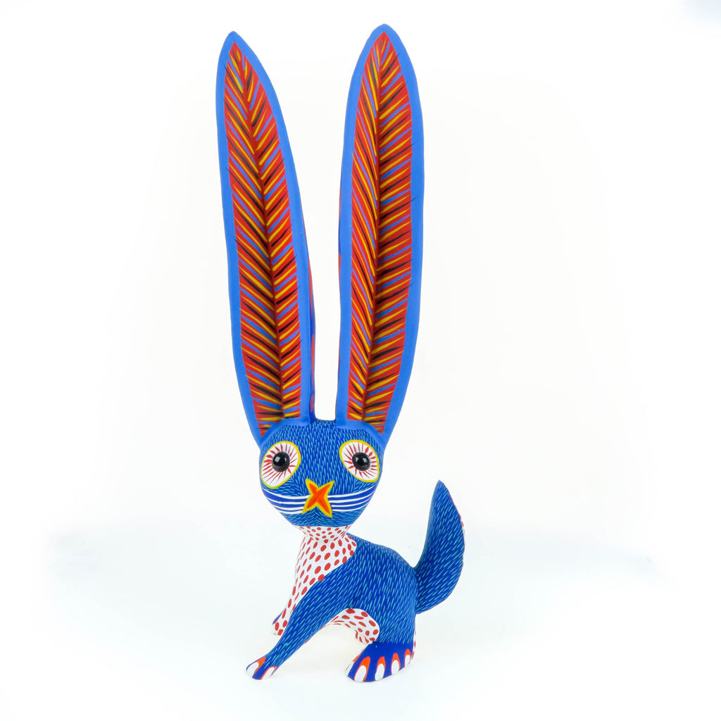 Marble Eyed Rabbit - Oaxacan Alebrije Wood Carving – VivaMexico
