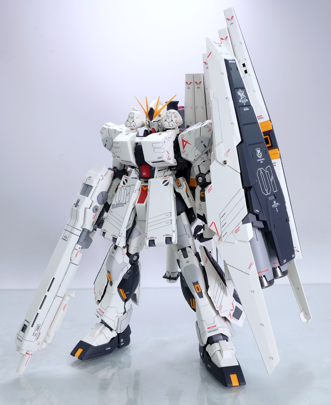 MG νガンダム HWS 完成品