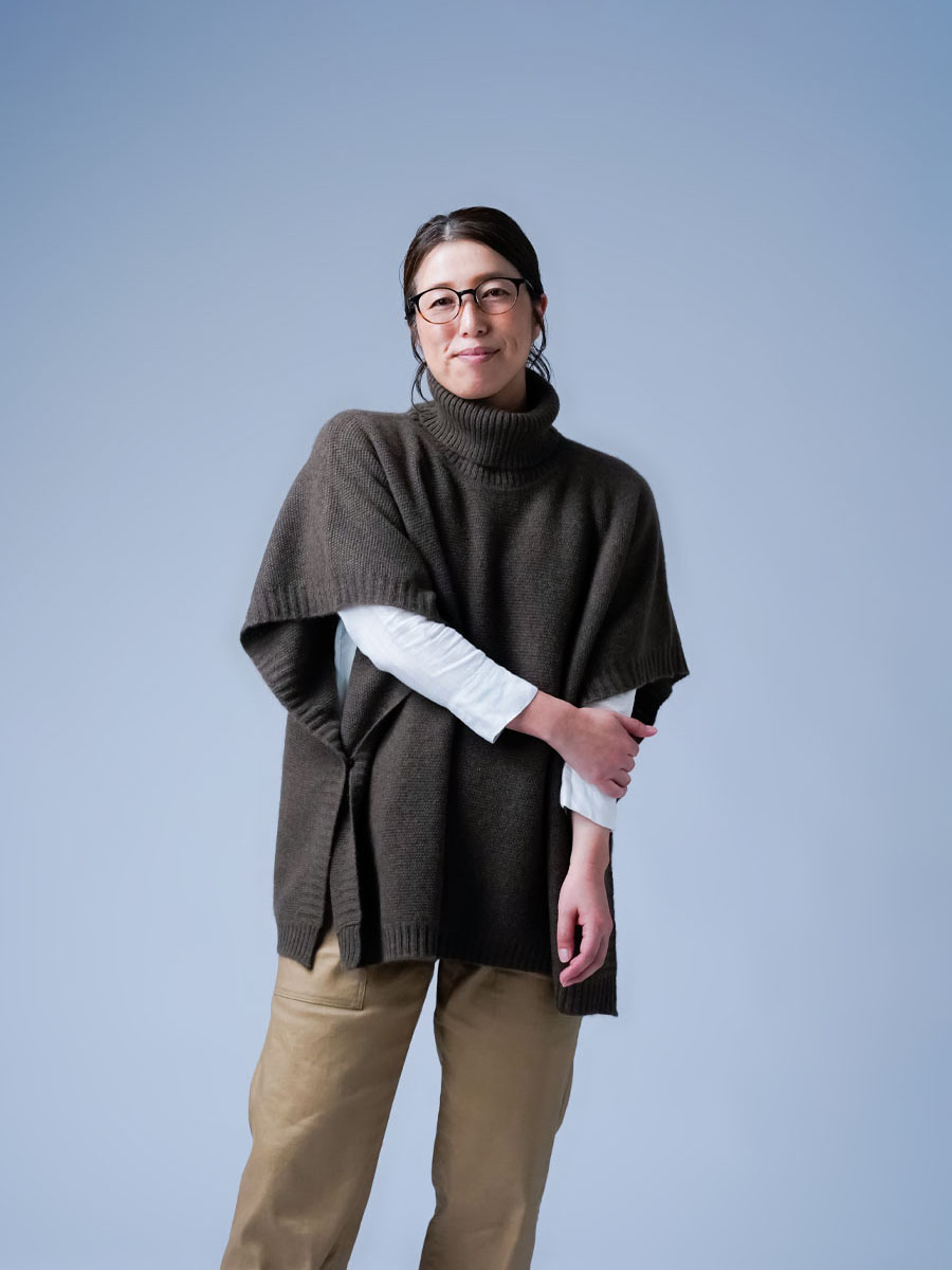 数量限定 ヤク100％ 優しい贅沢な時間を過ごす フリーサイズ ポンチョ