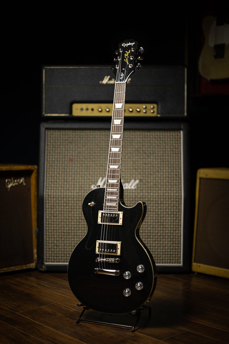 Epiphone Les Paul Muse Electric Guitar - Jet Black Metallic – Walt