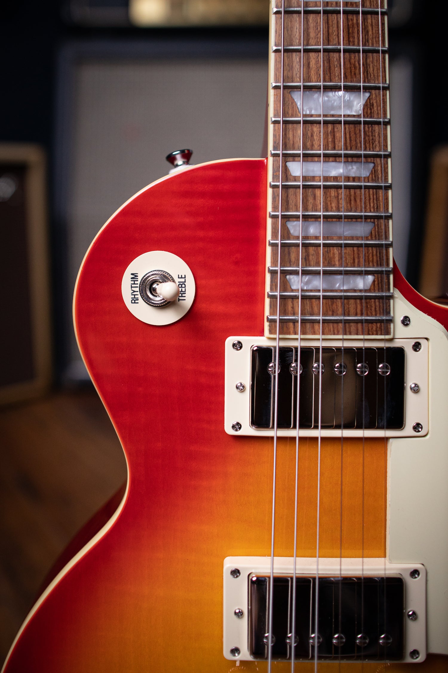 Epiphone Les Paul Standard Plustop Pro Electric Guitar - Heritage