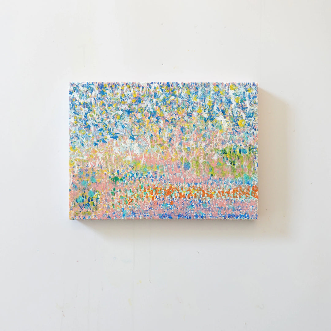 ぷうあ絵画2点 光の先へ ぷうあ絵画2点 光の
