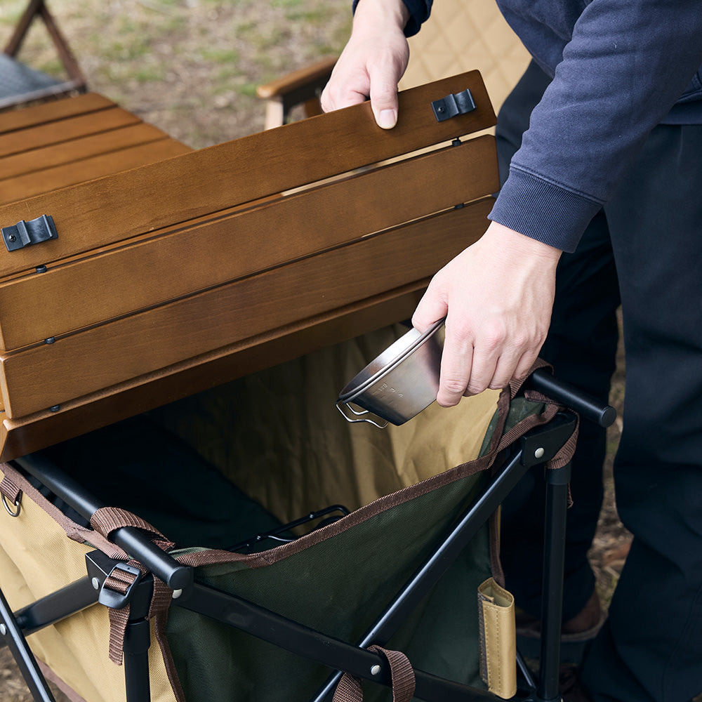 アウトドアワゴン専用 ウッドテーブル WAQ キャリーワゴン – WAQ公式