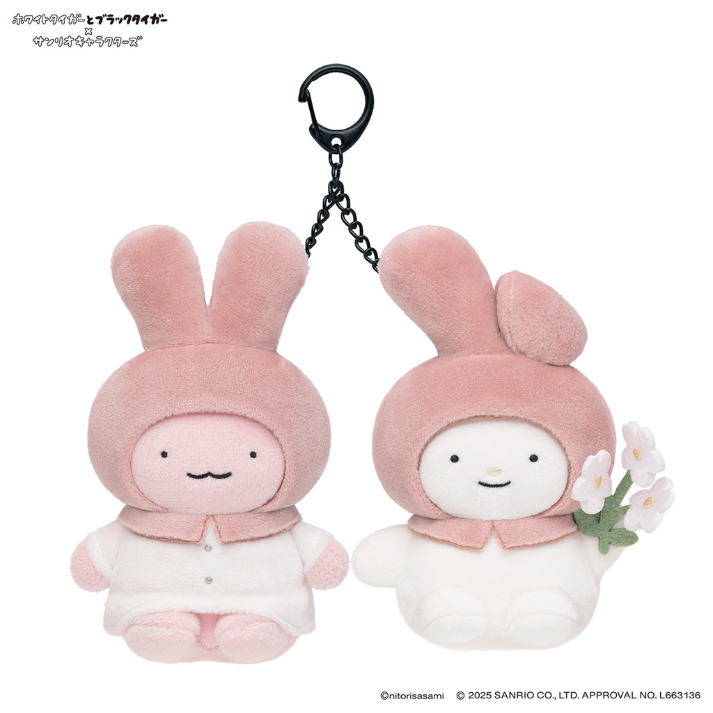 ホワイトタイガーとブラックタイガー×サンリオキャラクターズ ミニ