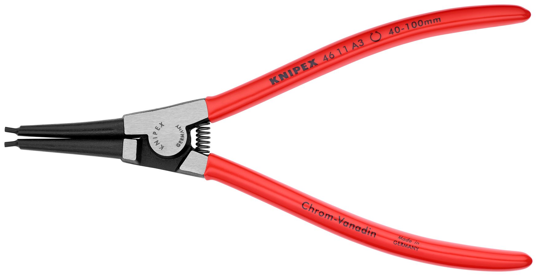 External Snap Ring Pliers-Forged Tips | KNIPEX Tools