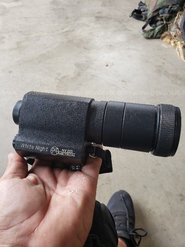 Metron White Night NV223 Monocular Night Scope | AllSurplus