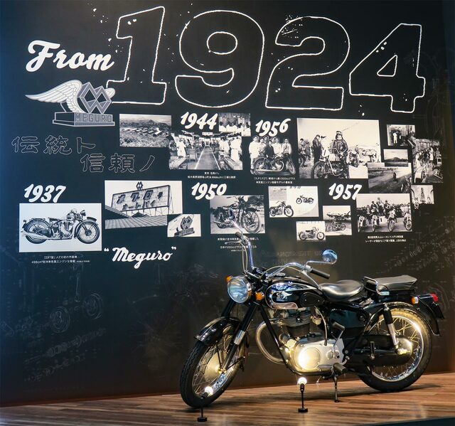 1950年代BC旧バンダイ製赤箱シリーズ初期フリクション可動力カワサキ