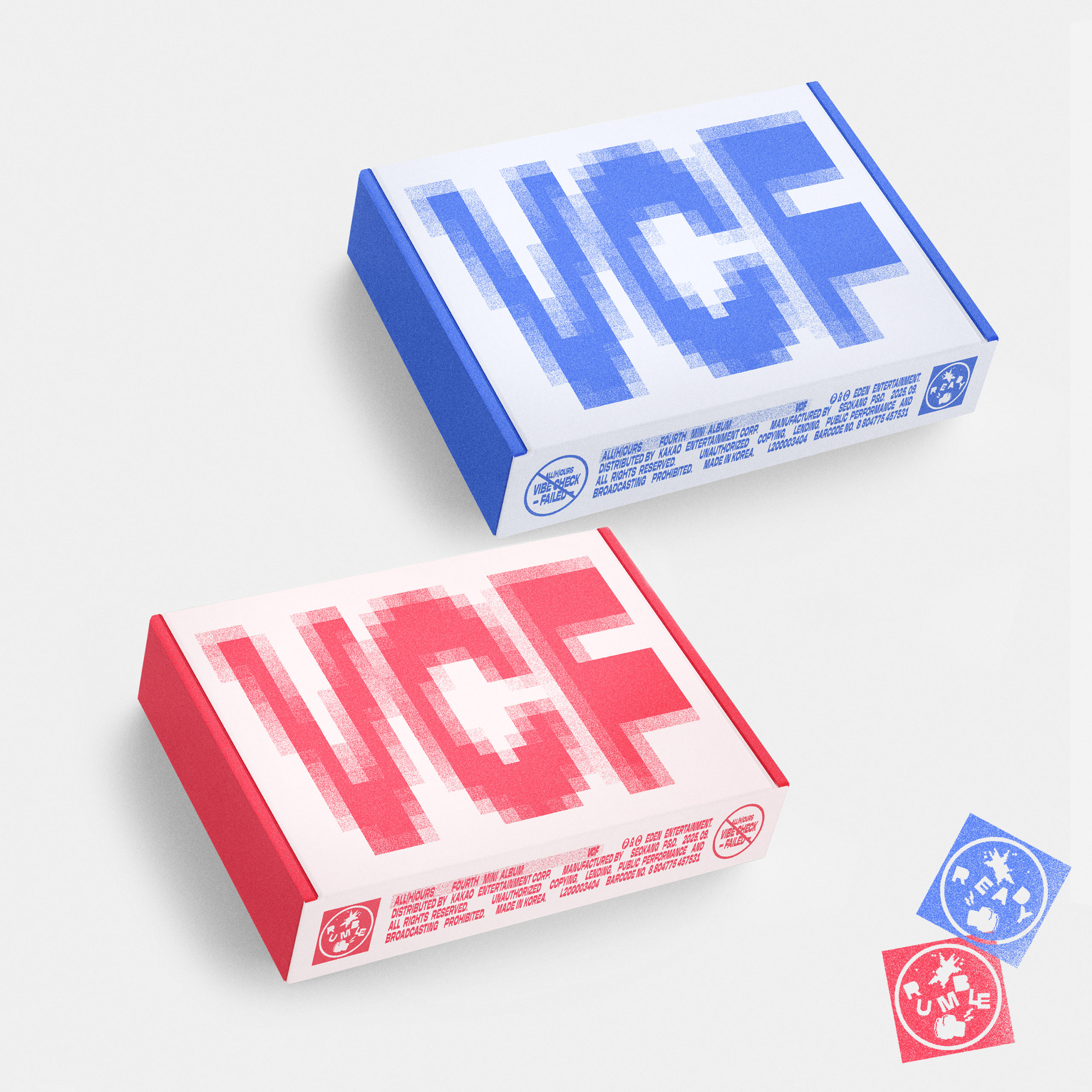 ALL(H)OURS FOURTH MINI ALBUM [VCF] 販売・オンラインリリース