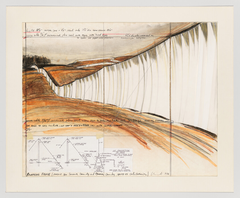 Christo | Running Fence, Project for Sonoma County and Marin