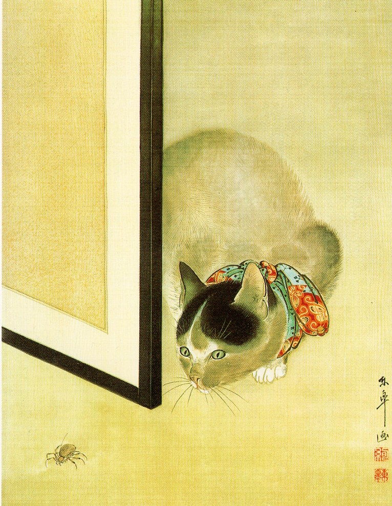 第53回『猫のギャラリー』その8 名画の中の猫 〜日本画・浮世絵編