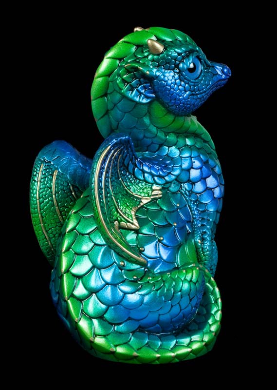 Fledgling Dragon – Emerald Peacock – Windstone Editions