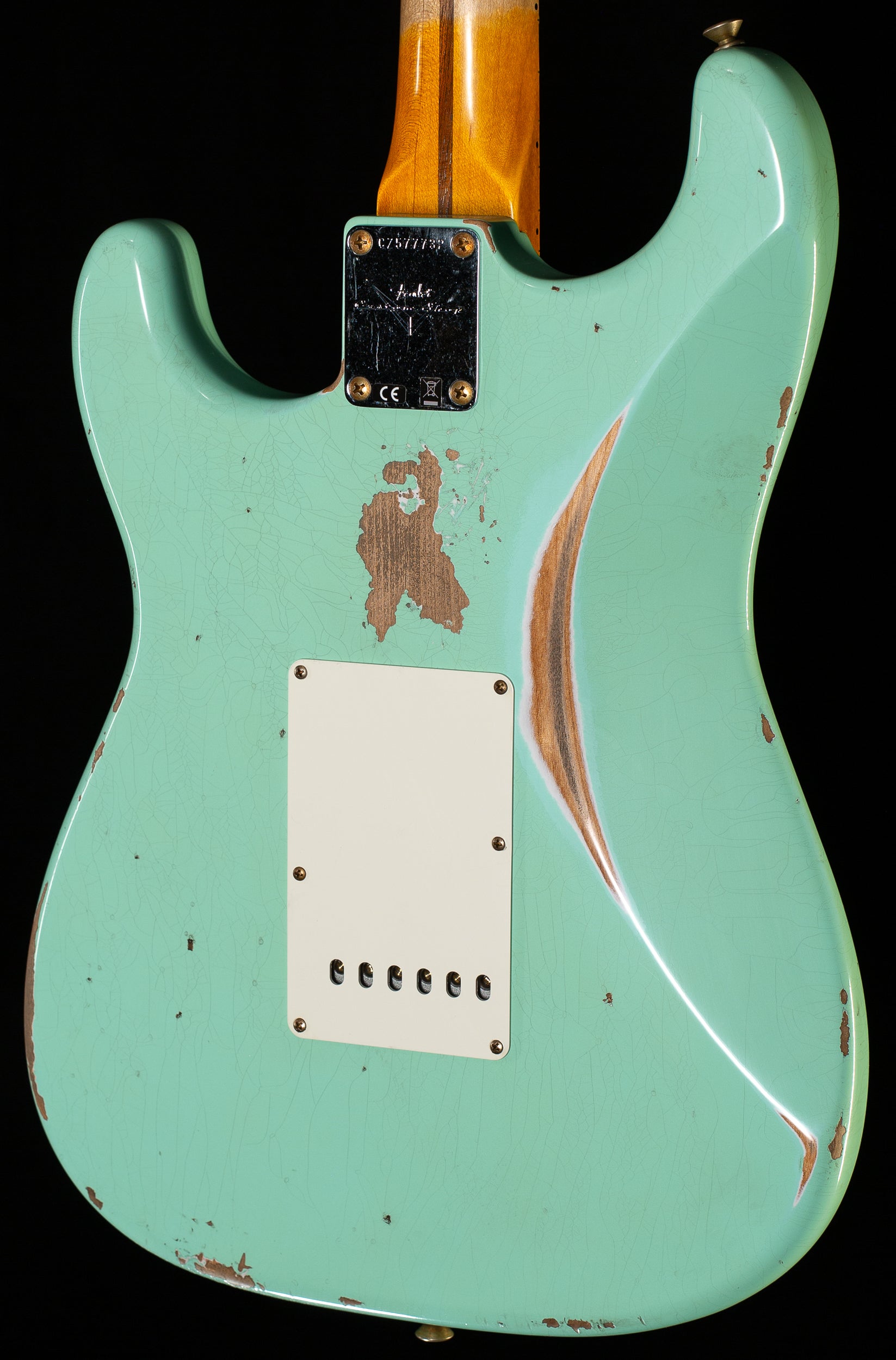 Fender Custom Shop 1957 Stratocaster Heavy Relic Aged Surf Green