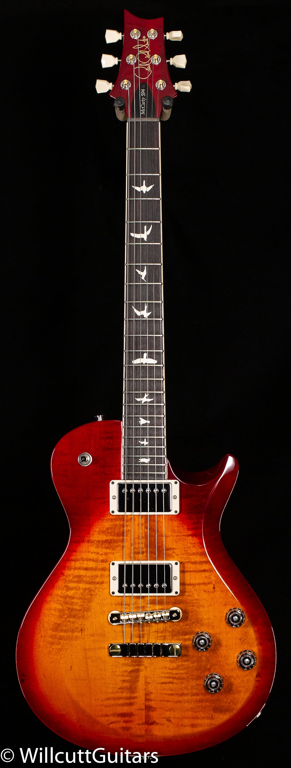 PRS S2 McCarty Singlecut 594 Dark Cherry Sunburst (756) - Willcutt