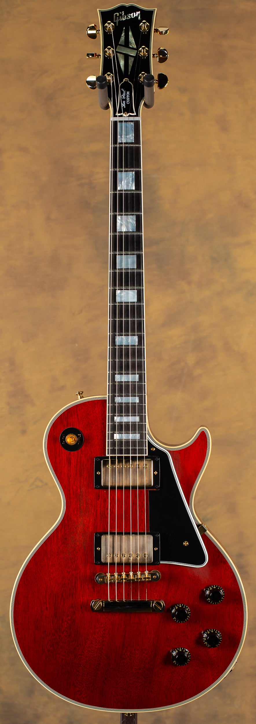 2023 Gibson Custom Shop '57 Les Paul Custom Faded Cherry