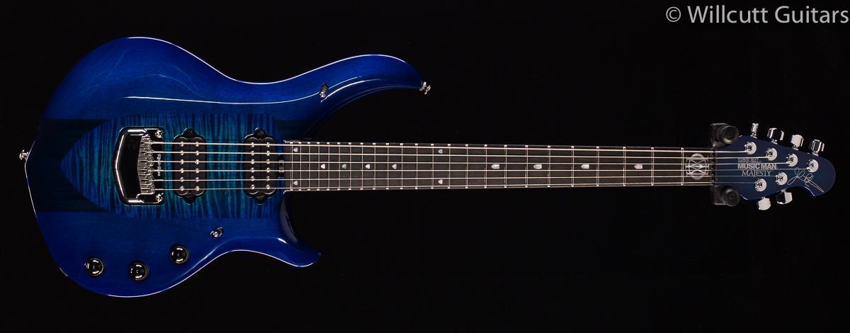 Ernie Ball Music Man Majesty Blue Honu - Willcutt Guitars
