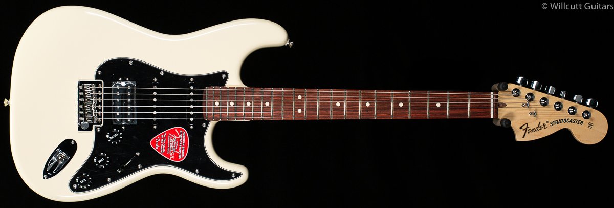 Fender American Special Stratocaster HSS Olympic White - Willcutt