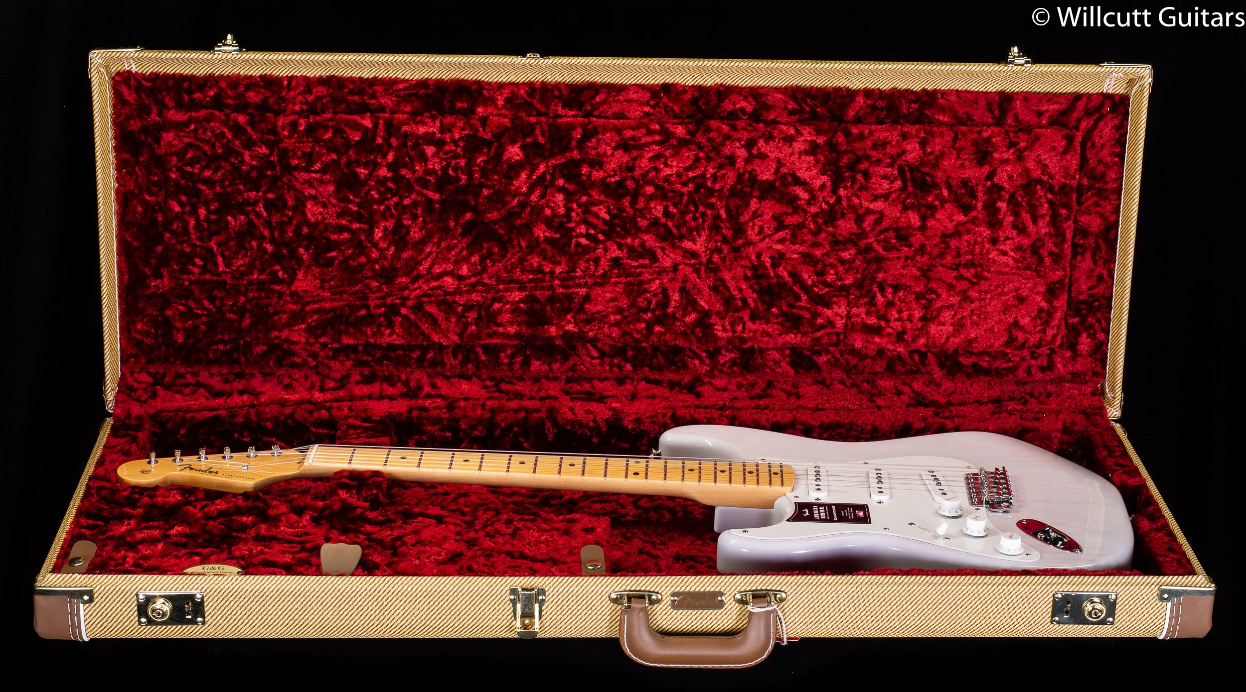 Fender American Original '50s Stratocaster White Blonde Left Hand