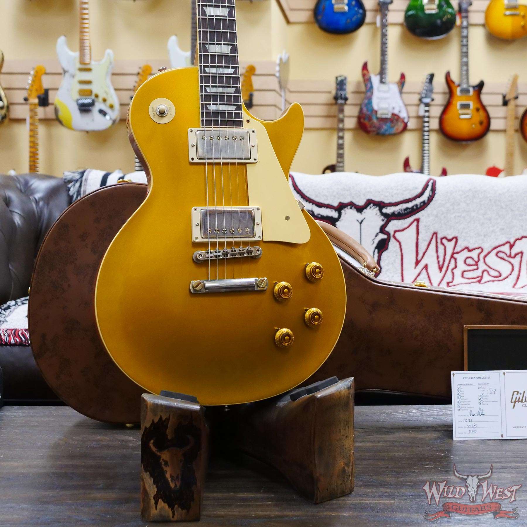Gibson Custom Shop 1957 Les Paul Goldtop Reissue VOS Double Gold