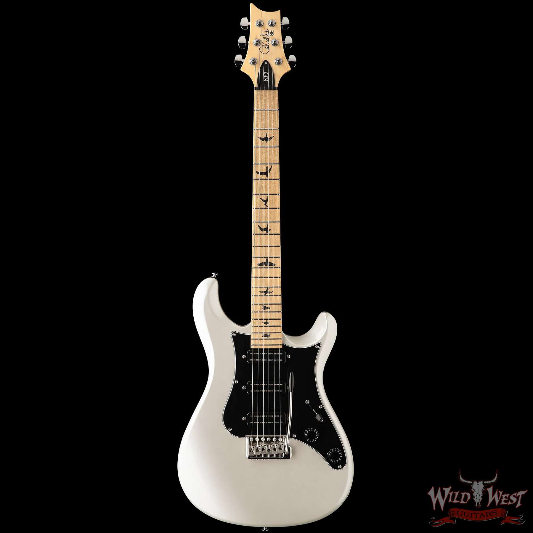 Paul Reed Smith PRS SE NF3 Maple Ice Pearl White 7.60 LBS