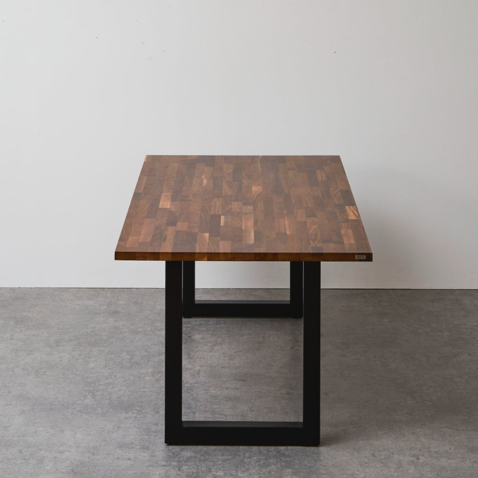 定番モデル】 ダイニングテーブル ウォールナット 無垢材 180cm×90cm