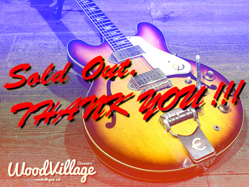 WoodVillage / 【SOLD OUT!!!】Epiphone Casino ”1963”