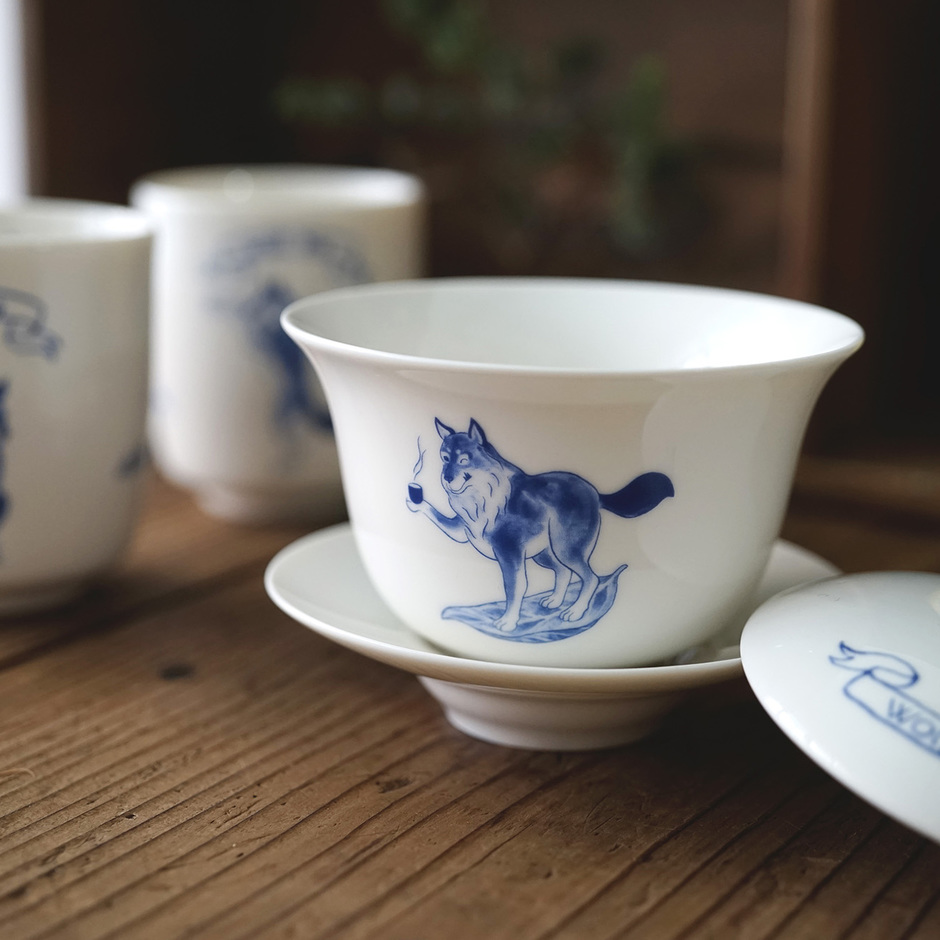琅茶オリジナル蓋碗 聞香杯、急須、茶杯、3種類の使い方 - 琅茶 Wolf Tea