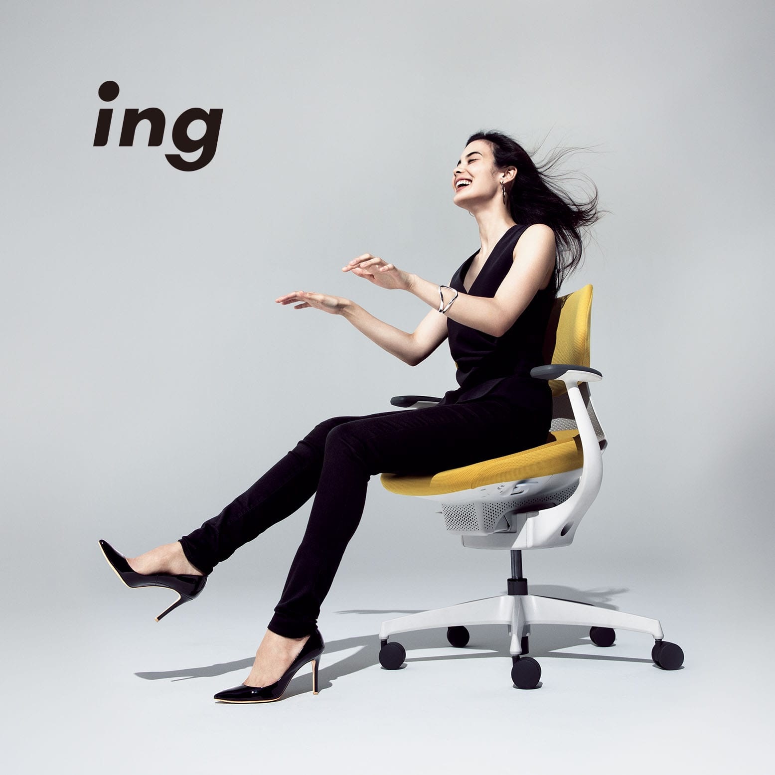ing イング／メッシュタイプ／バーチカルタイプ／アルミ肘／アルミ