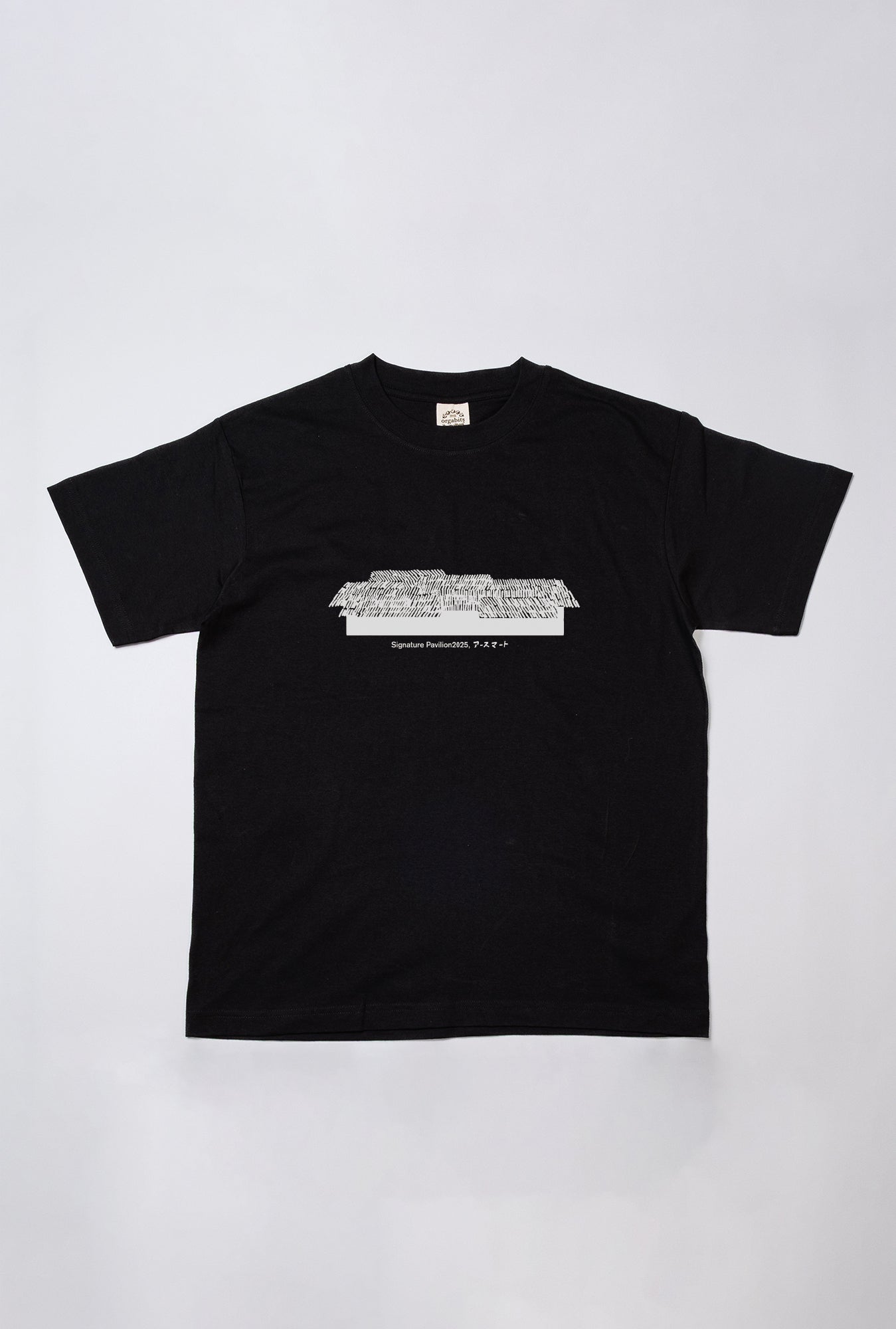 Tシャツ（黒）】 パビリオンシルエット – Whole Love Kyoto