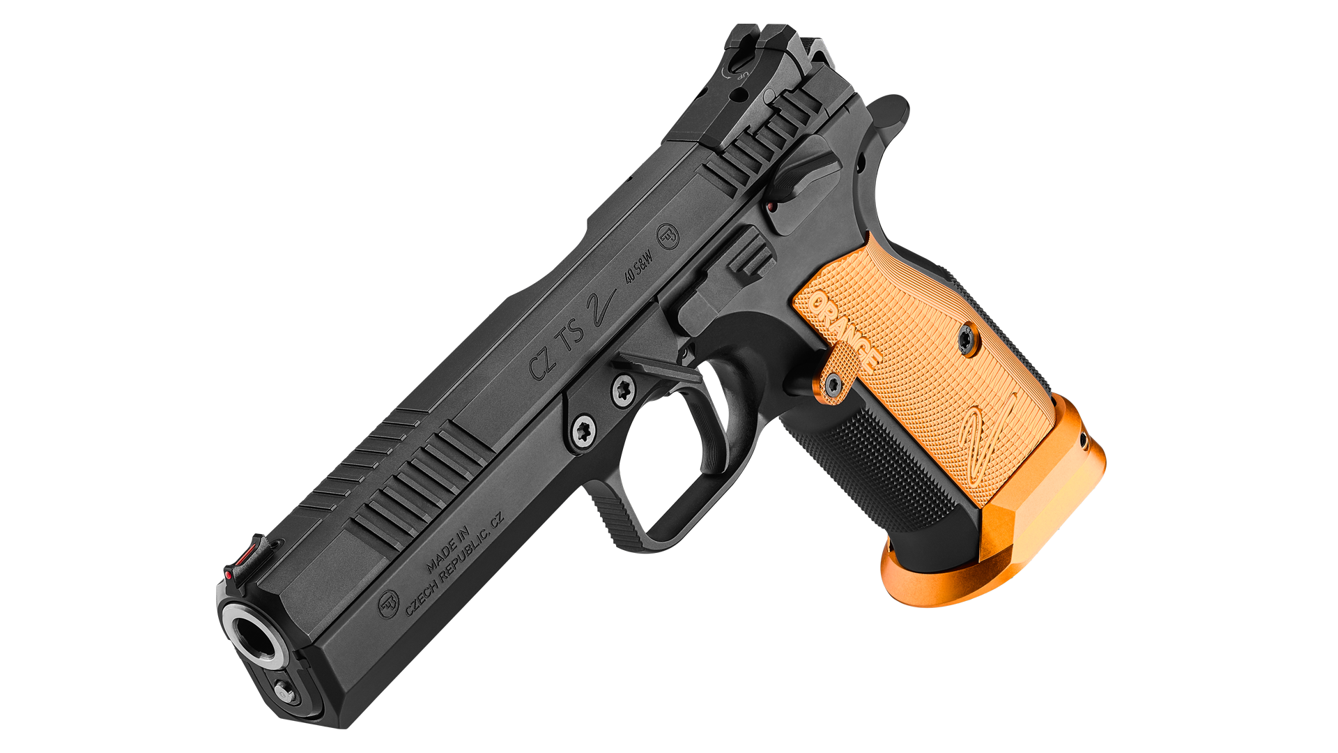 CZ TS2 ORANGE pistol designed specifically for IPSC | WMASG