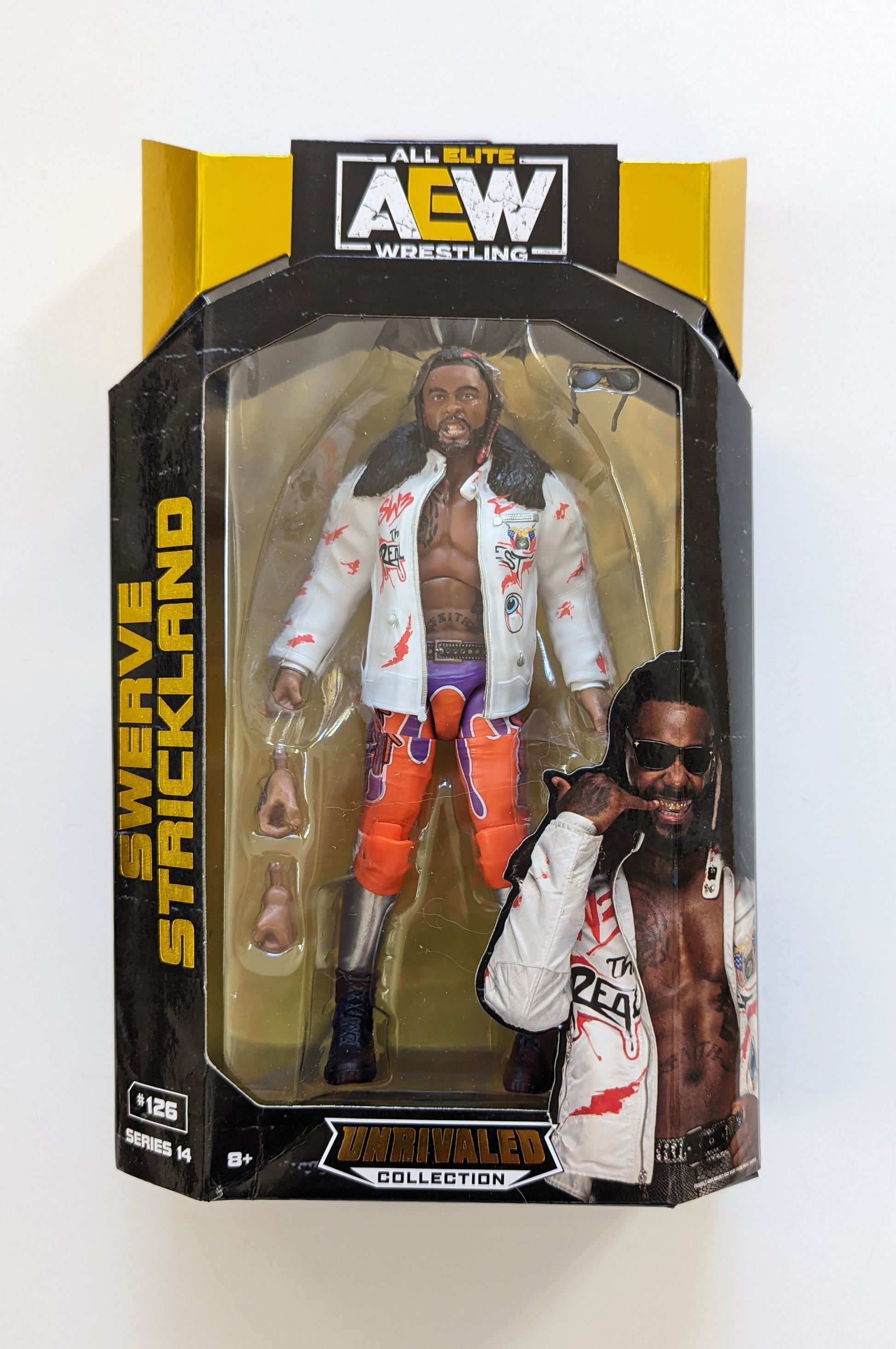 2024 AEW Jazwares Unrivaled Collection Series 14 #126 Swerve