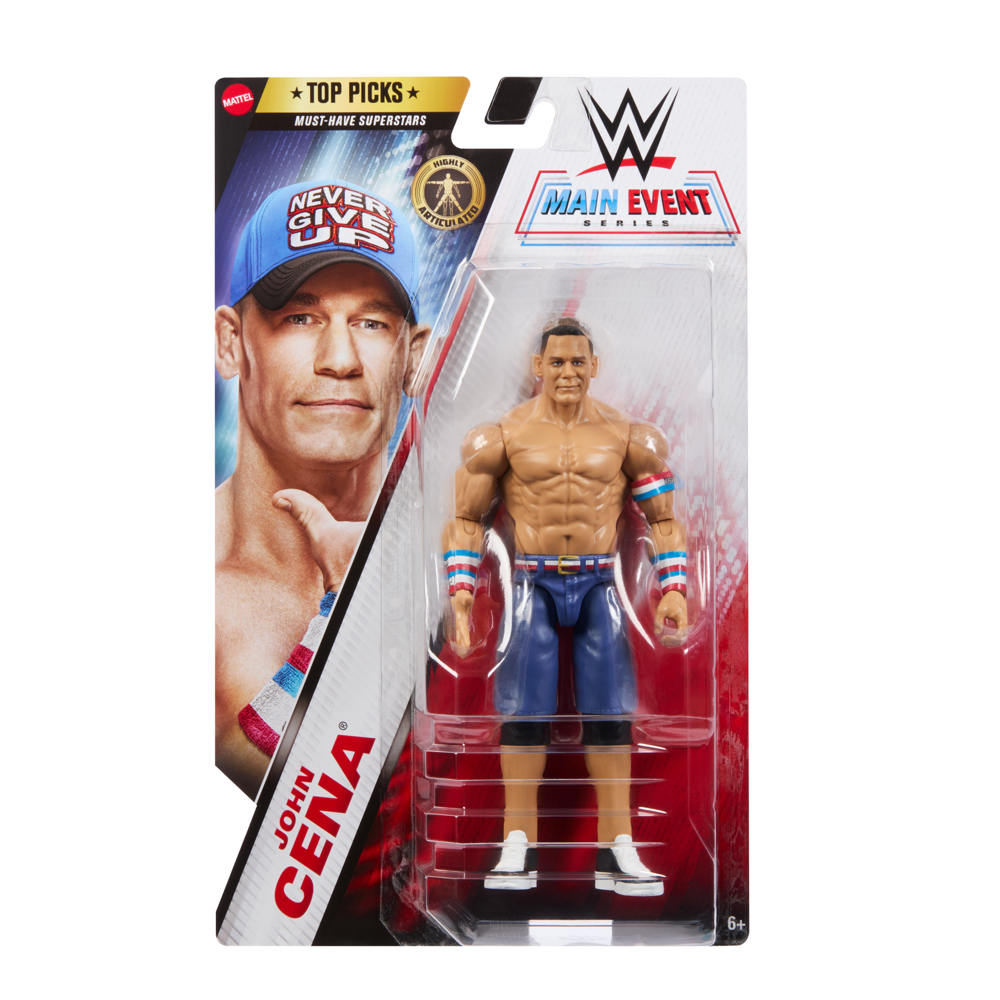 2025 WWE Mattel Main Event Series Top Picks John Cena – Wrestling