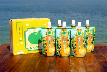 愛媛の果実 甘平入り飲むゼリー｜井戸商店
